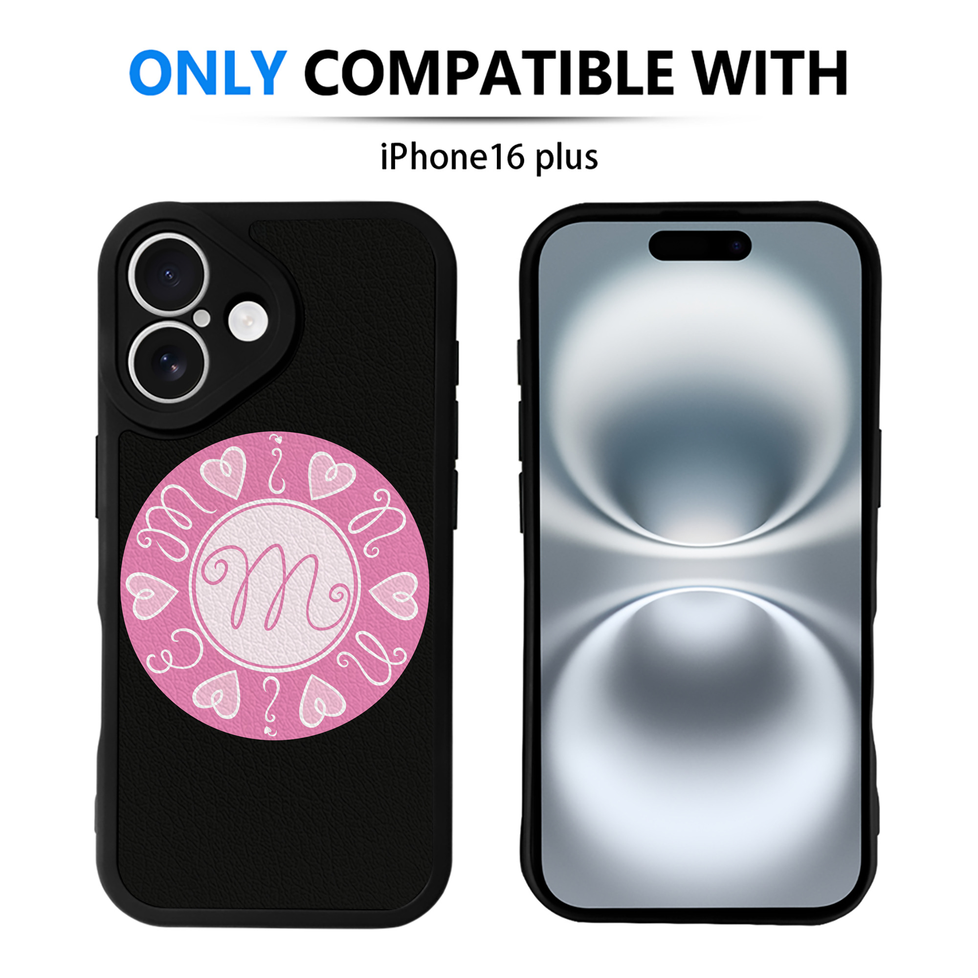 （画像用） ミッキーマウス Mickey Mouse 【iPhone 16シリーズ対応】シリコンスマホケース（レザー調） 材質：シリコン